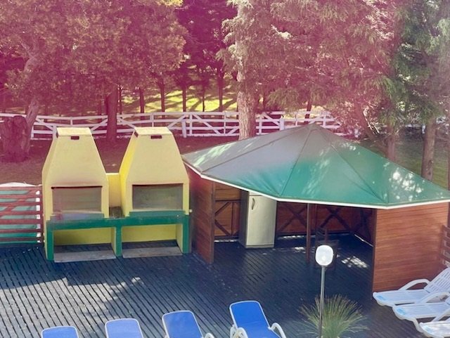 Quincho y parrilla del apart hotel en Costa del Este